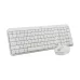 Logitech MK250 Bluetooth Off-white Keyboard Mouse Combo